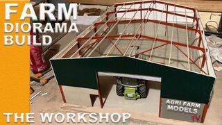 Agri Farm Models DIORAMA BUILD - The Workshop pt. 1