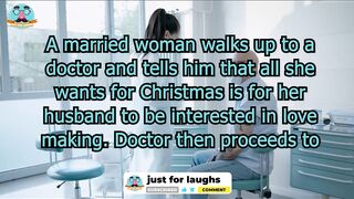 Funny dirty jokes - 1 pill for Christmas, 2 for the next night