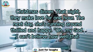 Funny dirty jokes - 1 pill for Christmas, 2 for the next night