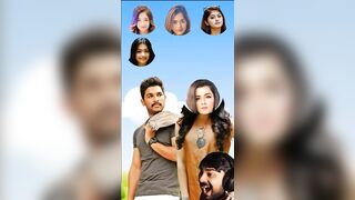 Allu Arjun & Rashmika Mandana Wrong Heads Funny video #shorts #ytshorts #wrongheads #deepaksiyani