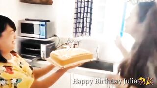 Full video!Coco at mga celebrities nagbigay ng mensahe para sa birthday ni julia montes