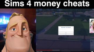 Mr Incredible becoming gamer (Video games cheat code)