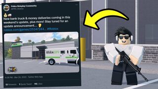 ER:LC Bank Truck Update TODAY! (New Teaser) | Liberty County (Roblox)