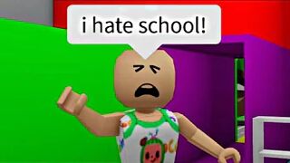 When cocomelon doesn't wanna go to school (meme) ROBLOX