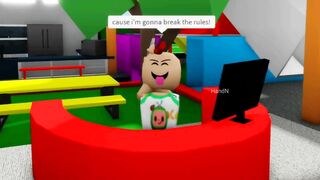 When cocomelon doesn't wanna go to school (meme) ROBLOX