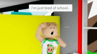 When cocomelon doesn't wanna go to school (meme) ROBLOX