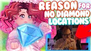 The REASON ???? DIAMOND LOCATIONS WERE REMOVED in Roblox Royale High! Roblox Royale High Tea Spill