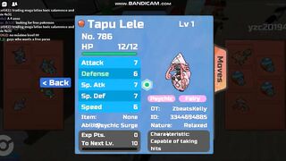 Tapu Lele!? - Roblox Pokemon Brick Bronze