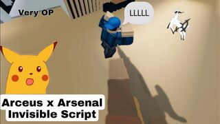 ARCEUS X SCRIPTS || roblox ARSENAL || Invisible Script ⭐️ | *FE* || Very OP ???? |