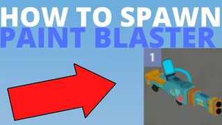 How To Spawn Paint Blaster | Roblox Bedwars