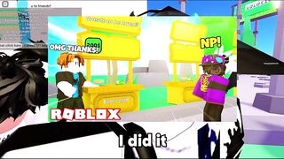 Donating ROBUX In PLS Donate!⭐ | + Voice Reveal (Roblox)