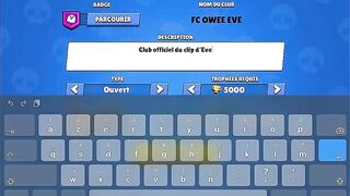 chanson EVE OWEE OUILLE AÏE AÏE LA BOSS de BRAWL STARS (clip ROMAIN parodie)