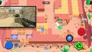 Brawl Stars Piper in de_dust2