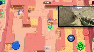 Brawl Stars Piper in de_dust2