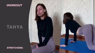 !!Must Watch!! Tanya stretching Yoga and Gymnastics