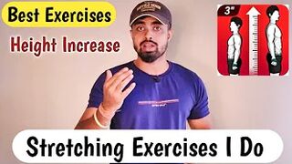 Stretching Exercises I Do Before Weight Training For HEIGHT INCREASE