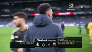 Resumen de Real Madrid vs FC Barcelona (0-4)