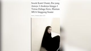 VIRAL! Kumpulan TikTok Kanti Utami MUA Dan Tiga Anak Kandungnya