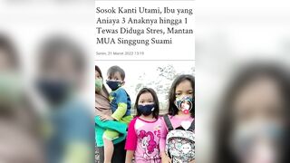 VIRAL! Kumpulan TikTok Kanti Utami MUA Dan Tiga Anak Kandungnya