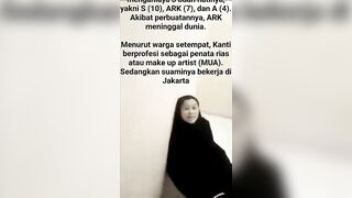 VIRAL! Kumpulan TikTok Kanti Utami MUA Dan Tiga Anak Kandungnya