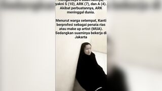 VIRAL! Kumpulan TikTok Kanti Utami MUA Dan Tiga Anak Kandungnya