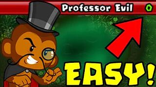 How to Beat The NEW Professor Evil Challenge in BTD Battles | Week 12