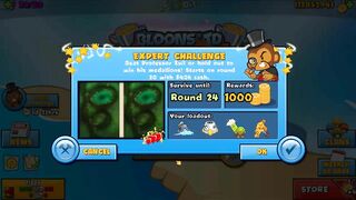 How to Beat The NEW Professor Evil Challenge in BTD Battles | Week 12