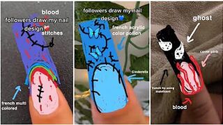 Anacrylics Followers Draw My Nails Compilation ????????