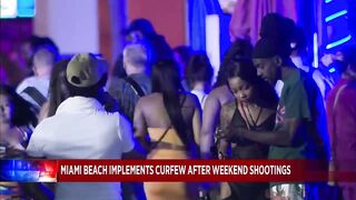 Miami Beach curfew starts at midnight Thursday