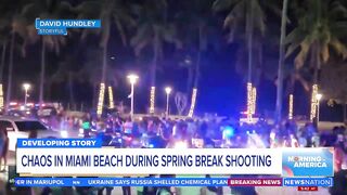 Chaos in Miami Beach during spring break shooting | Morning in America
