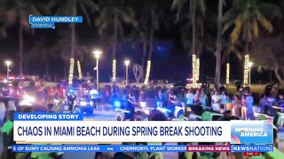 Chaos in Miami Beach during spring break shooting | Morning in America