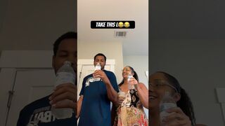 Water bottle couples challenge