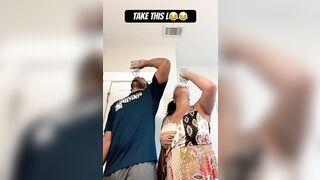 Water bottle couples challenge