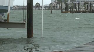 Storm Ophelia activity intensifies in beach areas