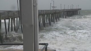 Virginia Beach feeling effects of Tropical Storm Ophelia