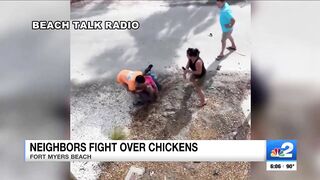 2 arrested after brawl erupts on Fort Myers Beach over roaming chickens