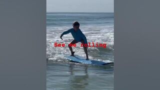 Surfing at the beach #like #subscribe #youtube #trending #fun #funny #surfing