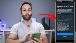 COMO DESATIVAR INSTAGRAM TEMPORARIAMENTE
