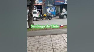 Driving around Santiago de Chile ???????? #travelvlog #trendingshorts #travel #hostel #chile #santiago