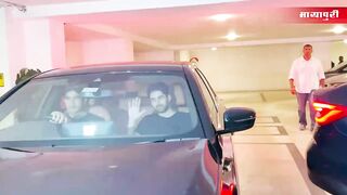 Celebrity Arrive in Expensive Cars at Karan Johar House Party -Sara Ali Khan, Sanaya Kapoor, Ibrahim