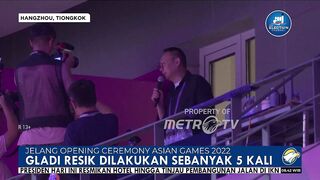 Jelang Opening Ceremony Asian Games 2022