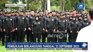 Jelang Opening Ceremony Asian Games 2022