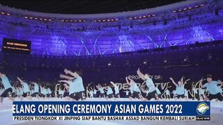 Jelang Opening Ceremony Asian Games 2022