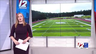 RI football team hosting home games on two different fields because of sinkholes