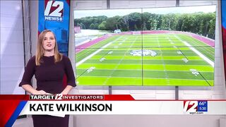 RI football team hosting home games on two different fields because of sinkholes