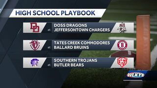 High School Playbook games for Sept. 21