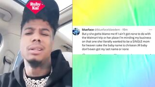 Blueface RESPONDS To Chrisean ‼️”No More Victim Games Rock ”