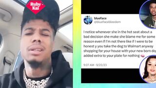 Blueface RESPONDS To Chrisean ‼️”No More Victim Games Rock ”