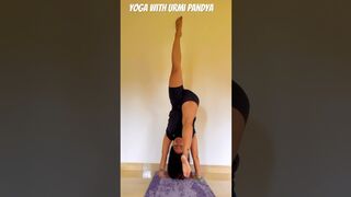 Handstand #yogaurmi #yoga #yogapose #yogawithurmipandya #fitness #yogaasana