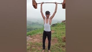 Daily workout ll Dileep Rajpoot ll Yoga study with farming vlogs #dailyworkout